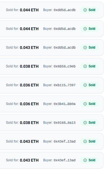 Kwackers (@ihave2iqs) on Twitter photo 2 days later.
$PNKSTR: 4.6% burn in 31 days.
Attractive price and still good volume ($5m today, 5.5% vs Mcap)
<a href="/enswheel/">ENSWheel.eth</a>: 15.34% 🔥 in just 8 days!
$46k volume (12.2% of Mcap), with consistent sales contributing to burn.
If you bought 1% of supply at launch, you’d now own 2 days later.
$PNKSTR: 4.6% burn in 31 days.
Attractive price and still good volume ($5m today, 5.5% vs Mcap)
<a href="/enswheel/">ENSWheel.eth</a>: 15.34% 🔥 in just 8 days!
$46k volume (12.2% of Mcap), with consistent sales contributing to burn.
If you bought 1% of supply at launch, you’d now own