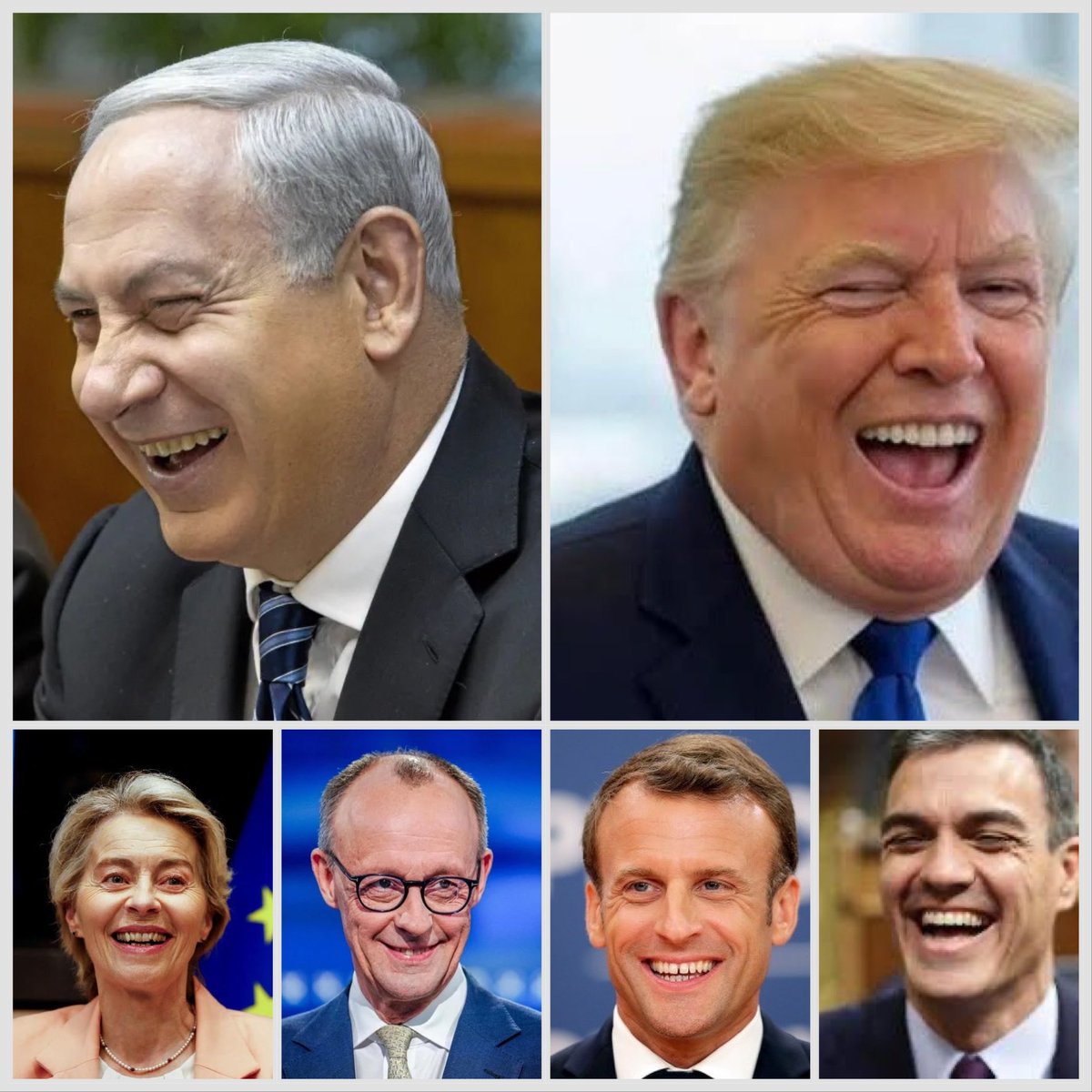 SalvemCAPSgr's tweet image. De què riu aquesta gent?
El món està ple de guerres, fam, genocidis.. però ells riuen.

#Fástic