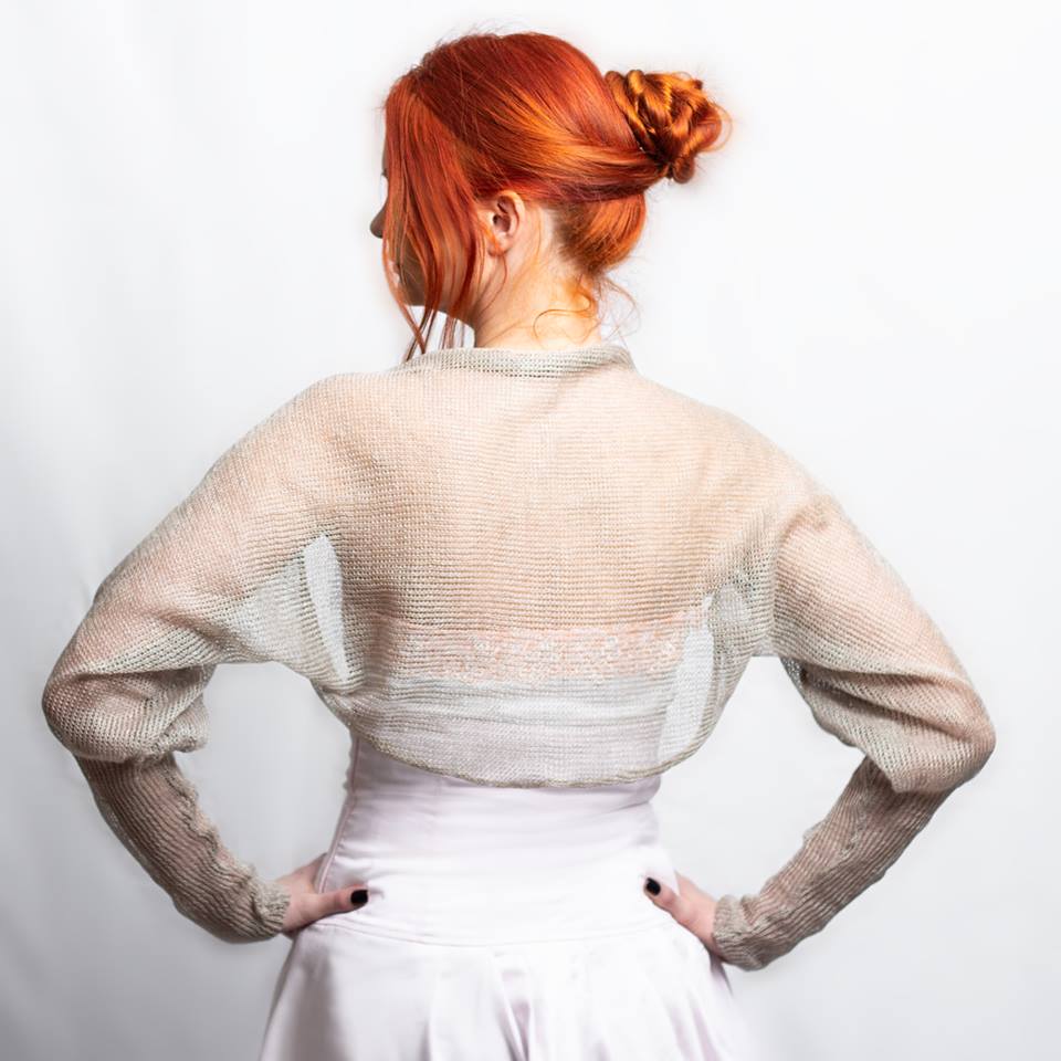 Light as air, soft as silk ✨   Handmade sheer beige bridal bolero — elegant and timeless.   #BridalBolero #WeddingShrug #Handmade #Knitwear #BridalStyle 

etsy.me/3MEfWq4