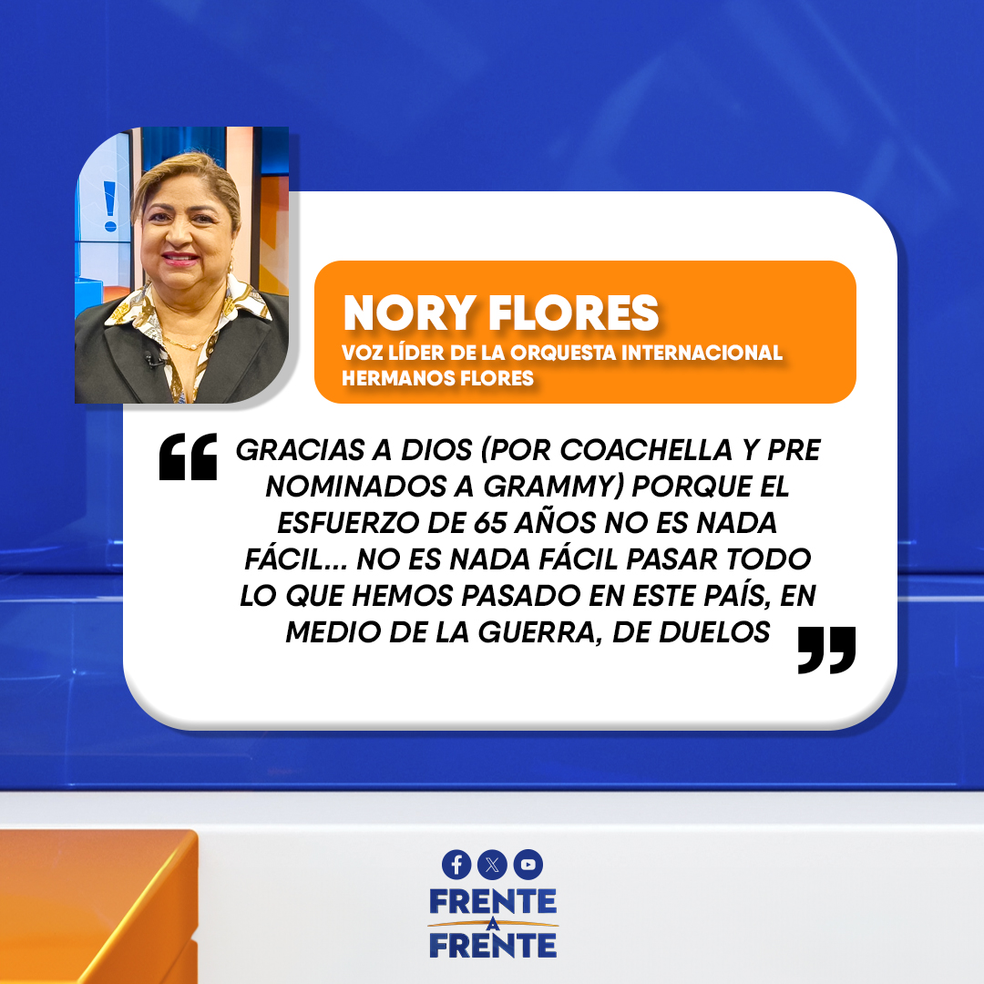 elnoticiero_6's tweet image. #EN6 | Participar en el Festival de Coachella 2026 y estar pre nominados a los Grammy Awards Americanos del próximo año, es considerado una bendición para la Orquesta Internacional Hermanos Flores... y un resultado del trabajo realizado a lo largo de 65 años de historia musical.