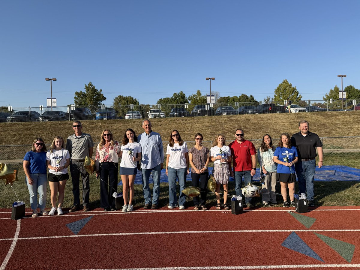 We love our Seniors. Thank you for a memorable season! #SeniorNight2025