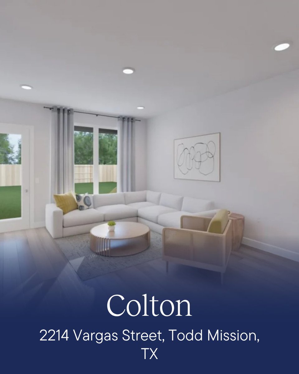 VBHouston's tweet image. 🚨 INVENTORY CLOSEOUT SALE AT COLTON! 🚨

Discover Colton, a welcoming new community featuring brand-new single-family homes surrounded by the charm of small-town living!

📞 Call us today at 888-671-8175 to learn more!

#ToddMissionTX #LennarHouston  #CommunityLiving