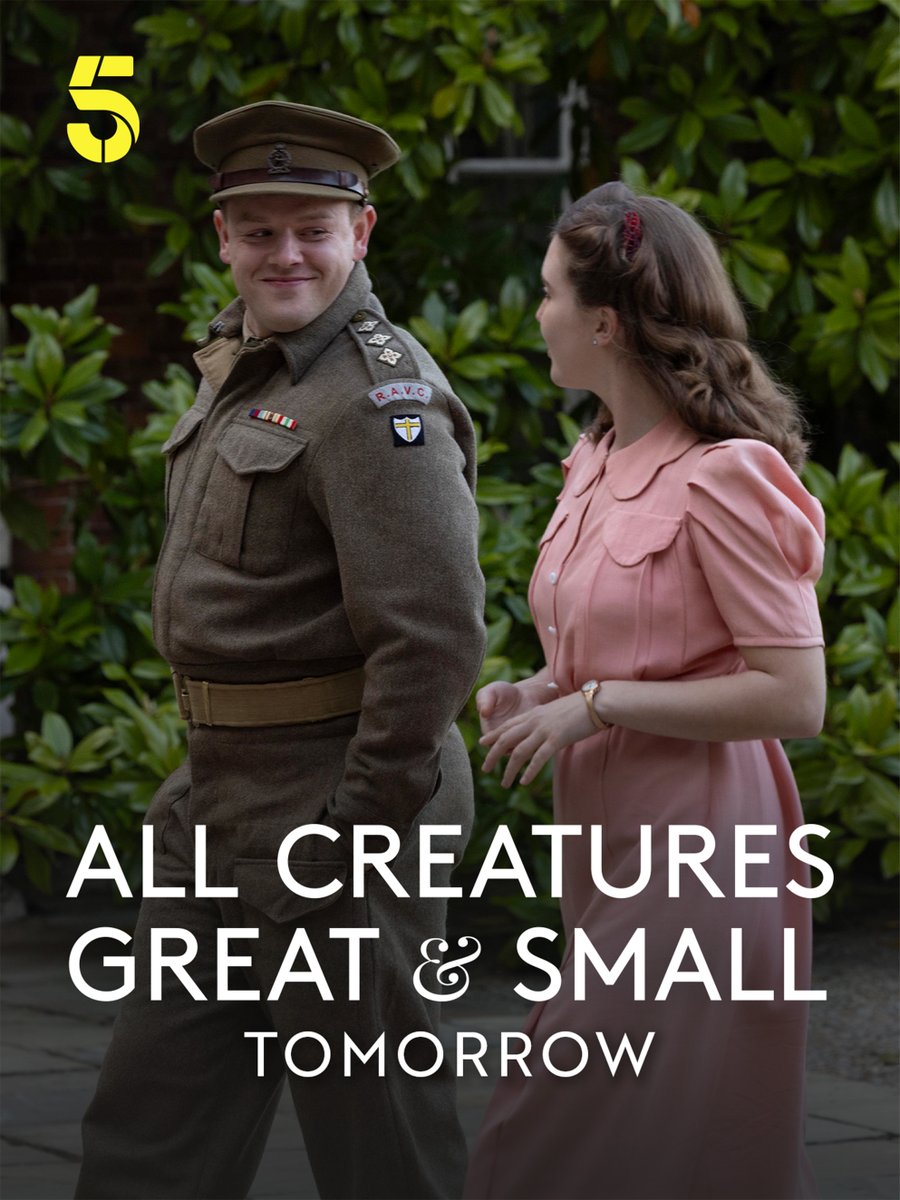 AllCreaturesTV's tweet image. Will Jenny receive the news she’s been hoping for from nursing school? And could there be more to come for Tristan and Charlotte? 💕

Find out as All Creatures Great and Small continues tomorrow at 9pm on Channel 5. 🐾

#ACGAS #AllCreaturesGreatAndSmall