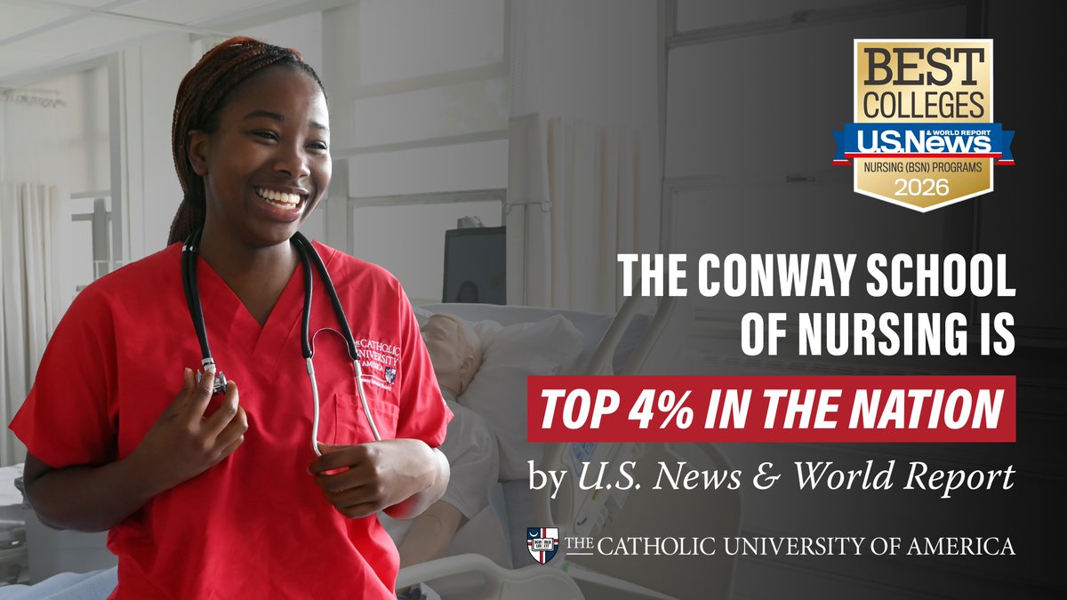 Catholic University Conway School of Nursing tweet media