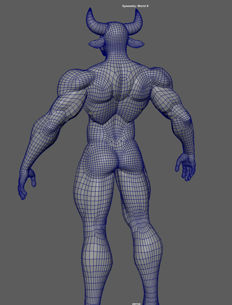 Almost done the retopo