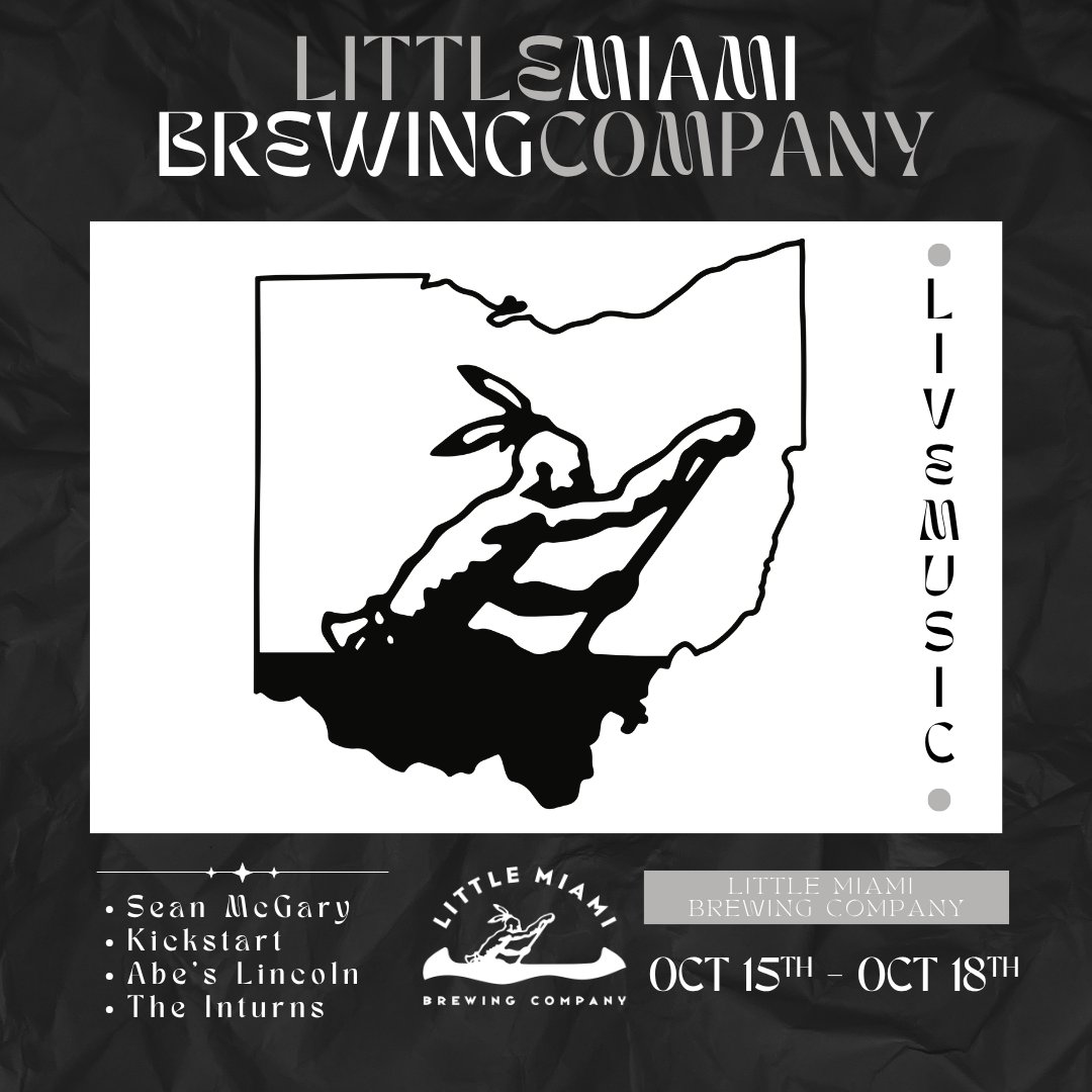 🎵  LMBC Weekly Music 🎵

🎸 Wednesday 10/15 - Talented musician Sean McGary is kicking off the week at LMBC — watch his performance starting at 6PM!

🪕 Thursday 10/16 -  Cold beer, delicious pizza, and great music with Kickstart – come check them out Thursday night! 

🥁 Friday