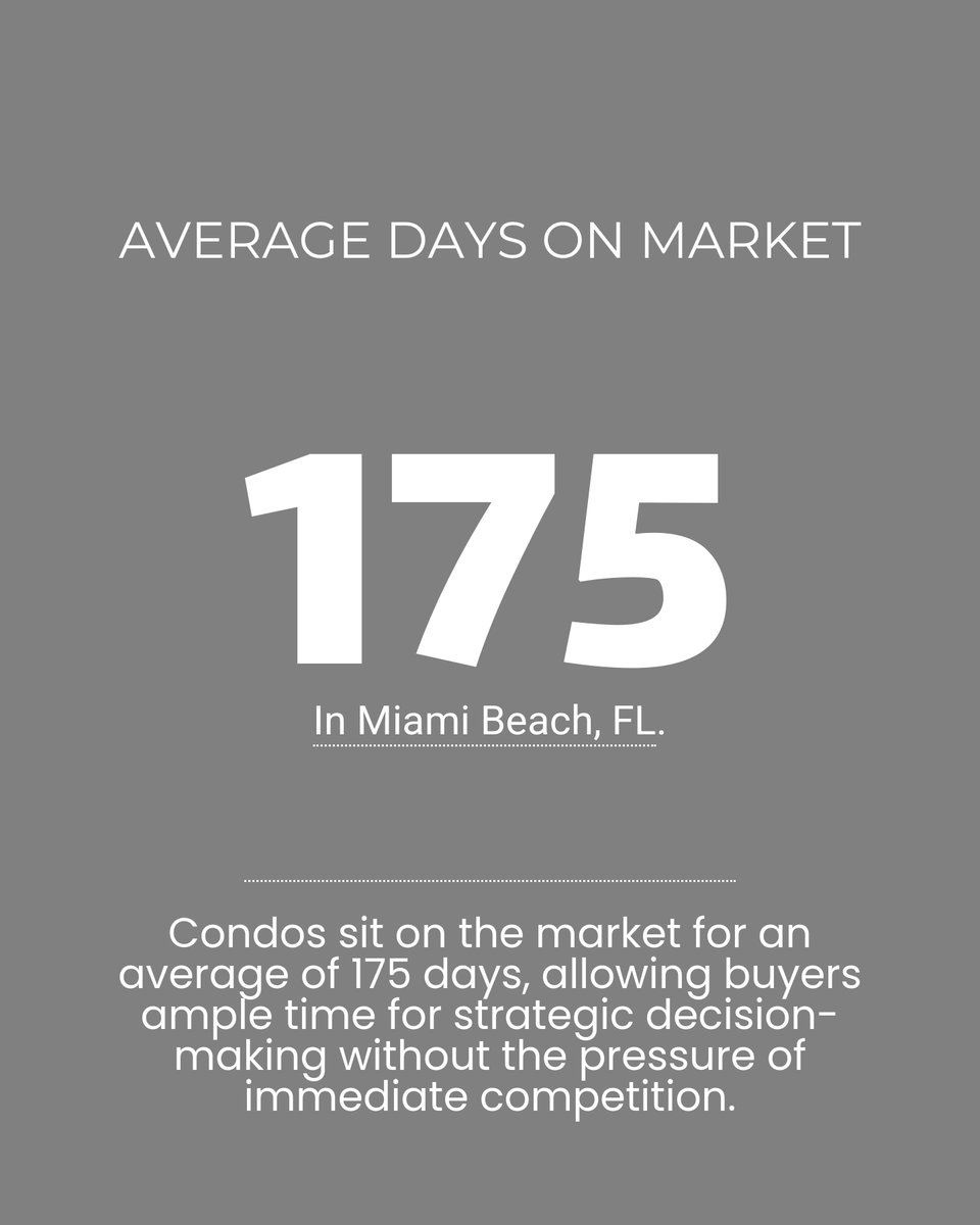damoncohen's tweet image. Eyeing Miami Beach condos? 1,956 up for grabs, most around $569K. Prices dropped 21%—great time to buy! At $670/sq. ft., it's a strong market but trends are mixed. Want advice that puts you first? Let's chat! 🌴 #MiamiRealEstate #CondoInvesting #SmartBuying