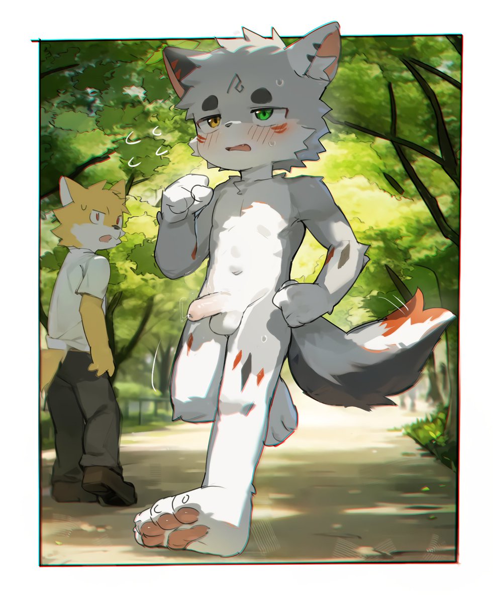 快跑，再被盯着就要射出来了