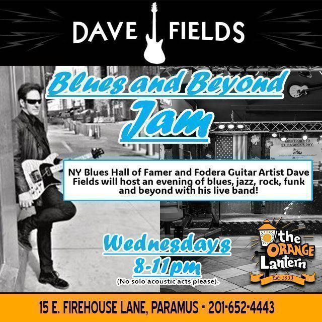 The one and only DAVE FIELDS, New York Blues Hall of Famer, is your star and host of the BLUES &amp; BEYOND JAM! Bring your guitar, your drumsticks, your saxophone, or just your dancing shoes, and join us for an unforgettable evening, EVERY WEDNESDAY NIGHT! #openmic #paramsunj