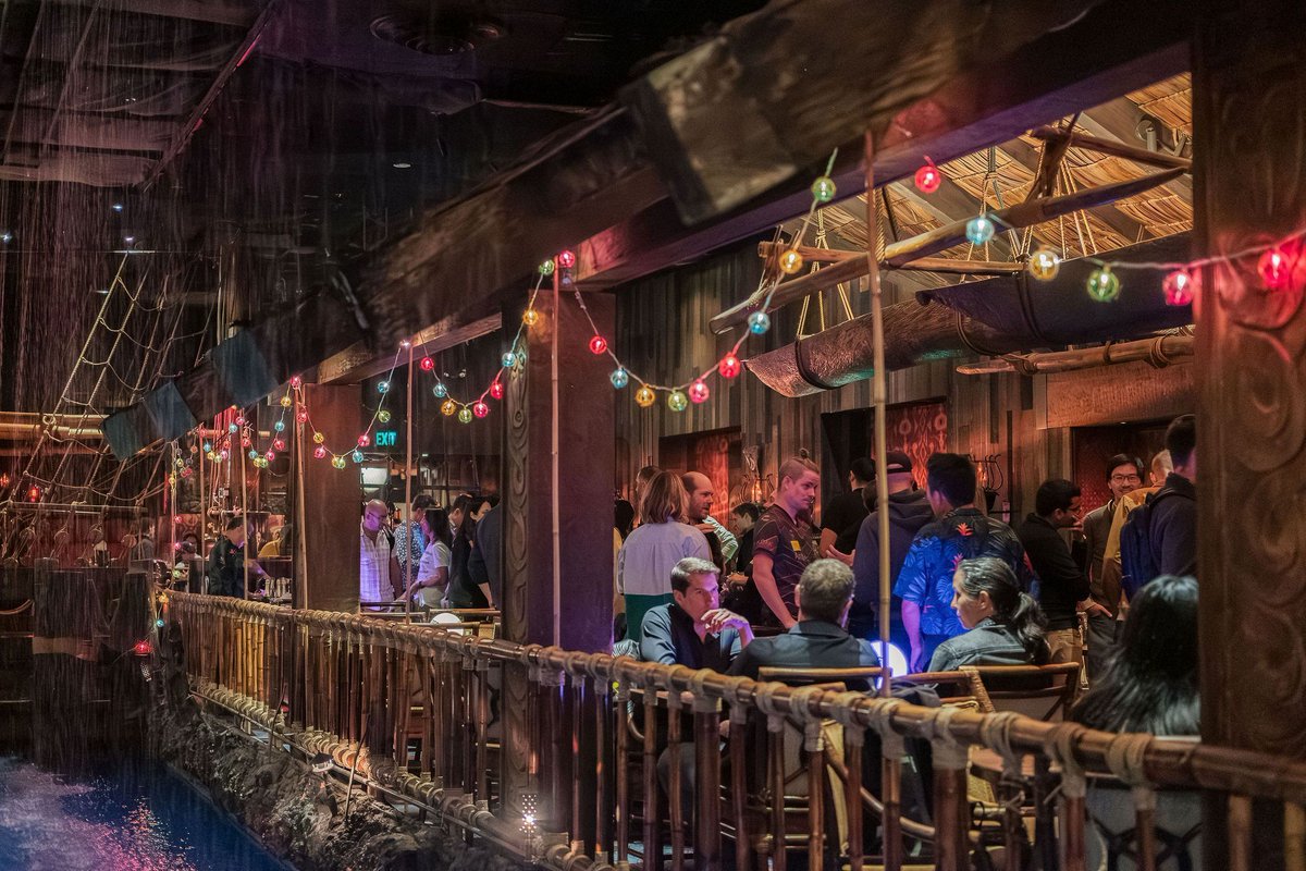 ashl3ysm1th's tweet image. Only during #SFTechWeek do you get a room full of founders, operators, + investors debating infra, AI, and dev tools while a live band floats by on a lagoon inside a hotel basement.

Our third Tiki Social with @EssenceVenture at the legendary Tonga Room set a new bar. 🌺