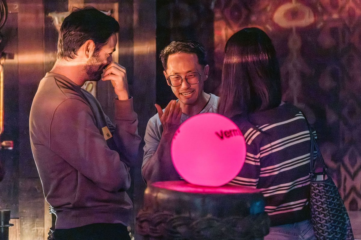 ashl3ysm1th's tweet image. Only during #SFTechWeek do you get a room full of founders, operators, + investors debating infra, AI, and dev tools while a live band floats by on a lagoon inside a hotel basement.

Our third Tiki Social with @EssenceVenture at the legendary Tonga Room set a new bar. 🌺