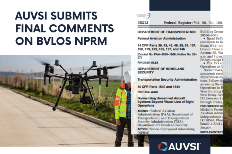 🚁 The FAA's BVLOS rule can transform drone operations! Unlock safety, economic growth, and competitiveness. Read more: ow.ly/3mlf50Xb43h #BVLOS #DronePolicy #FAA #UncrewedSystems #AUVSI #AviationInnovation #PublicSafety #InfrastructureInspection