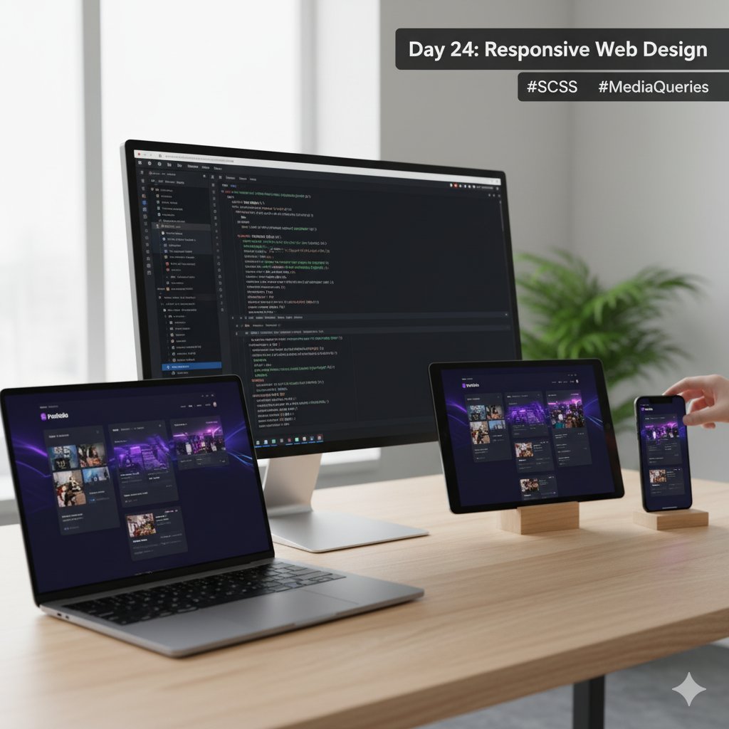 Vishakha_shete_'s tweet image. 💻 Day 24 - Mastering Media Queries &amp;amp; Perfect Layouts!
Today’s session took responsiveness to the next level!
From flexible grids to advanced media queries  learned how to make every pixel count 📱💻✨
#Day24 #WebDevelopment #FrontendJourney #SheryiansCodingSchool #CodingLife