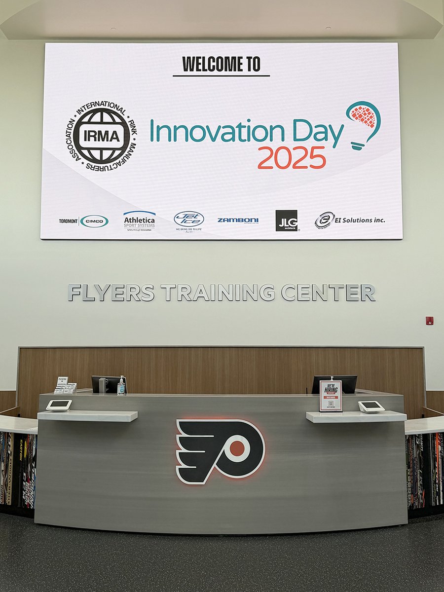 Collaboration, tech, sustainability! Innovation Day 2025 united the ice rink community for a one-day event with IRMA, Athletica, Jet Ice, Zamboni, Cimco —ideas flowed, connections grew, and the future of ice venues looks brighter than ever.

Thanks to all who joined!