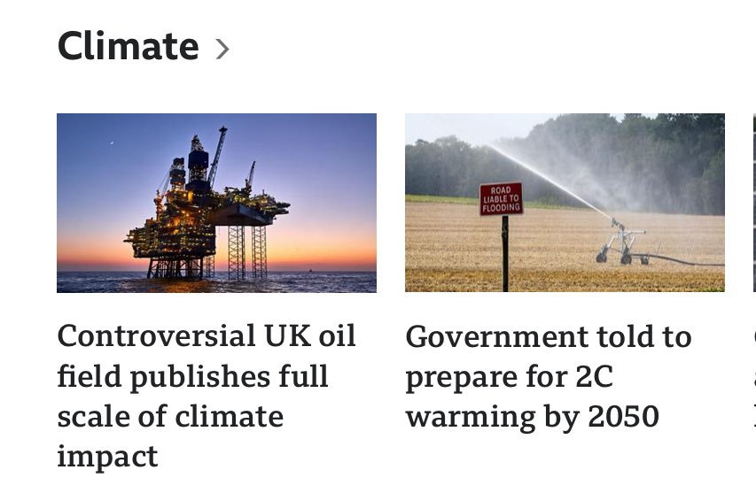 JillBelch's tweet image. Side by side on the @BBCnews App.
The cause &amp;amp; the consequence.
Do NOT let this #FossilFuel field be drilled.
Their own calculations estimate burning this oil equates to almost the same as UK emits
#StopRosebank