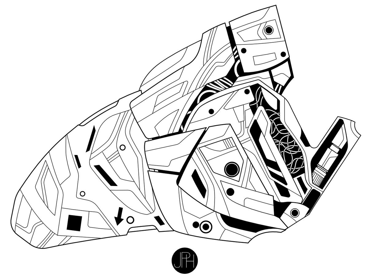 Good morning 🇫🇷 
✏️Futuristic military motorbike 4 live work📐
✏️When traditional drawing  
meets digital drawing 🔌
#sketchart #rough #lines #art #artwork
