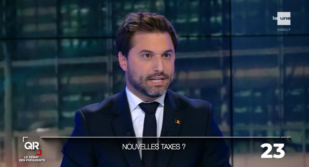 .<a href="/GLBouchez/">Georges-L BOUCHEZ</a> dans le #DébatDesPrésidents :
⏳ Quand Paul Magnette est si pressé qu’on redresse le pays en 8 mois, je lui rappelle qu’il a quand même mis 50 ans pour ruiner la Wallonie…
🛑 Non, il n’y aura pas de taxe en plus ! C’est une grande promesse que nous avons faite et que