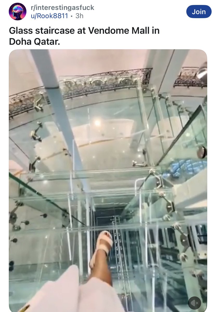 The men designing, building and installing this glass staircase in a shopping mall: “I cannot think of a single reason why nobody else does this”