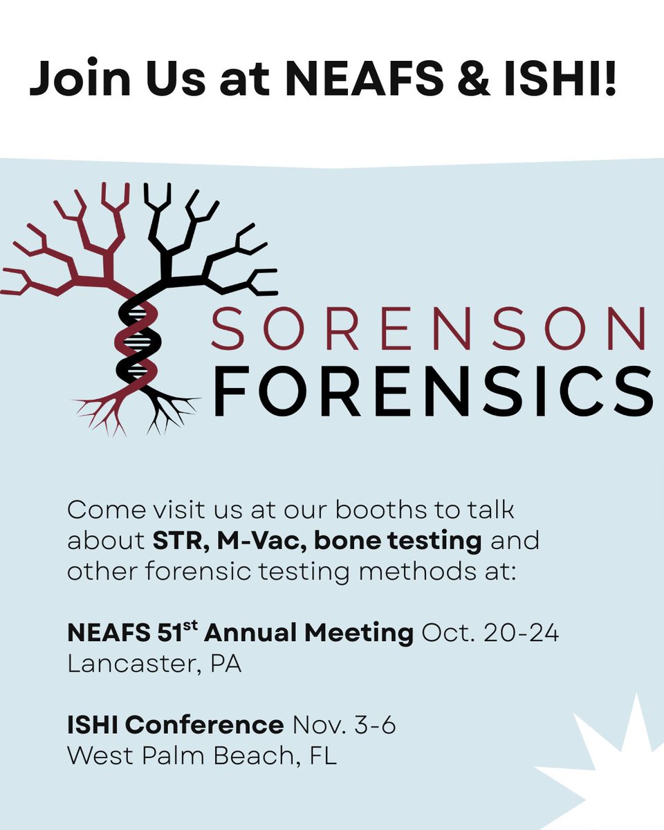 ForensicDNALab's tweet image. See you soon, @NEAFS76 and @ishinews