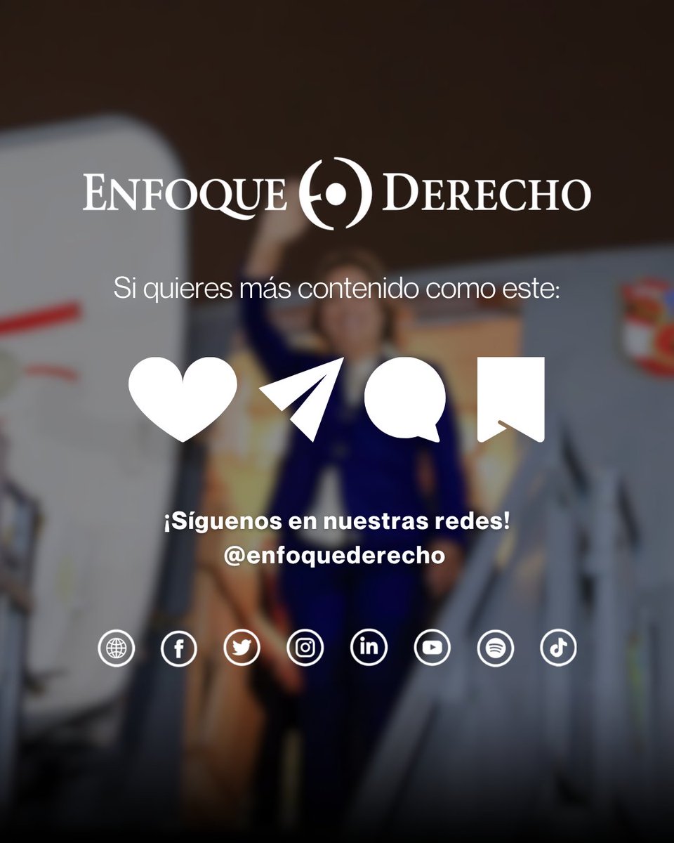 EnfoqueDerecho's tweet image. #Poder Judicial 🏛️
¿Sabías que, el día de hoy 15 de octubre, el Poder Judicial (#PJ) #rechazó el #impedimento de #salida del país en contra de #DinaBoluarte?
¿Qué opinas de esta noticia?
¡Déjanos tus comentarios! ⬇️
