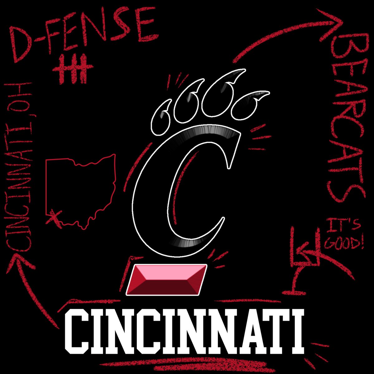 TFL_CFB's tweet image. Like this post to vote for #2 Cincinnati