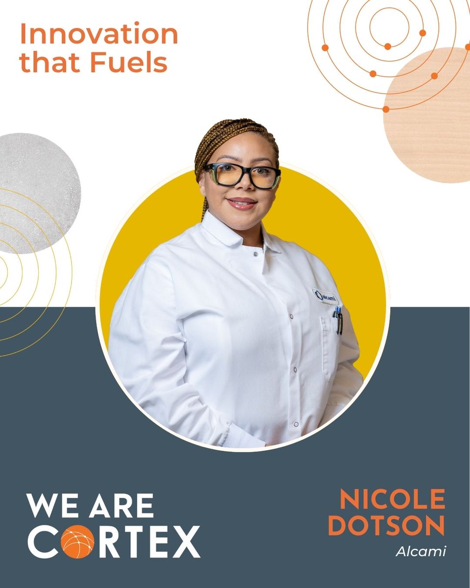 CortexSTL's tweet image. There’s a critical link between the lab and the patient — and people like Nicole are it.
At @AlcamiCorp, Nicole ensures that pharmaceuticals are rigorously tested and verified — from raw sample to finished product: cortexstl.org/newsroom/blogs… #WeAreCortex