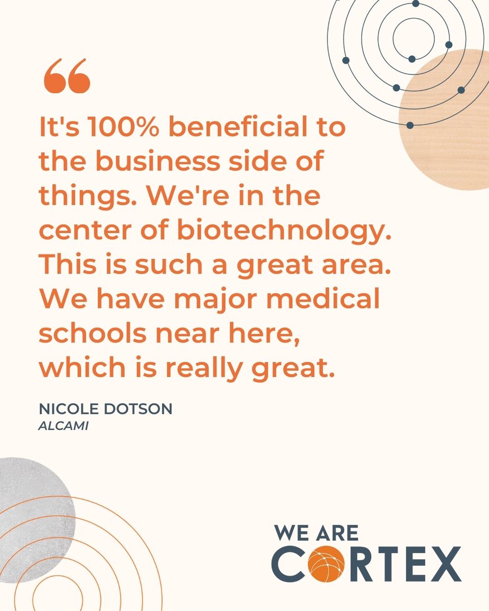 CortexSTL's tweet image. There’s a critical link between the lab and the patient — and people like Nicole are it.
At @AlcamiCorp, Nicole ensures that pharmaceuticals are rigorously tested and verified — from raw sample to finished product: cortexstl.org/newsroom/blogs… #WeAreCortex