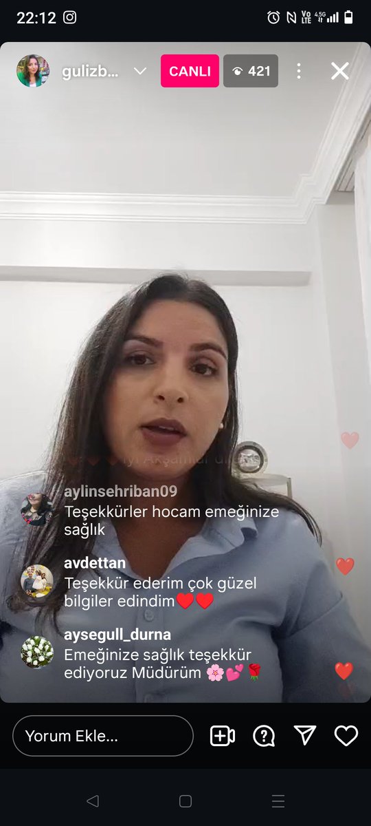 Kıymetli Güliz hanım yine dört gözle bekliyoruz