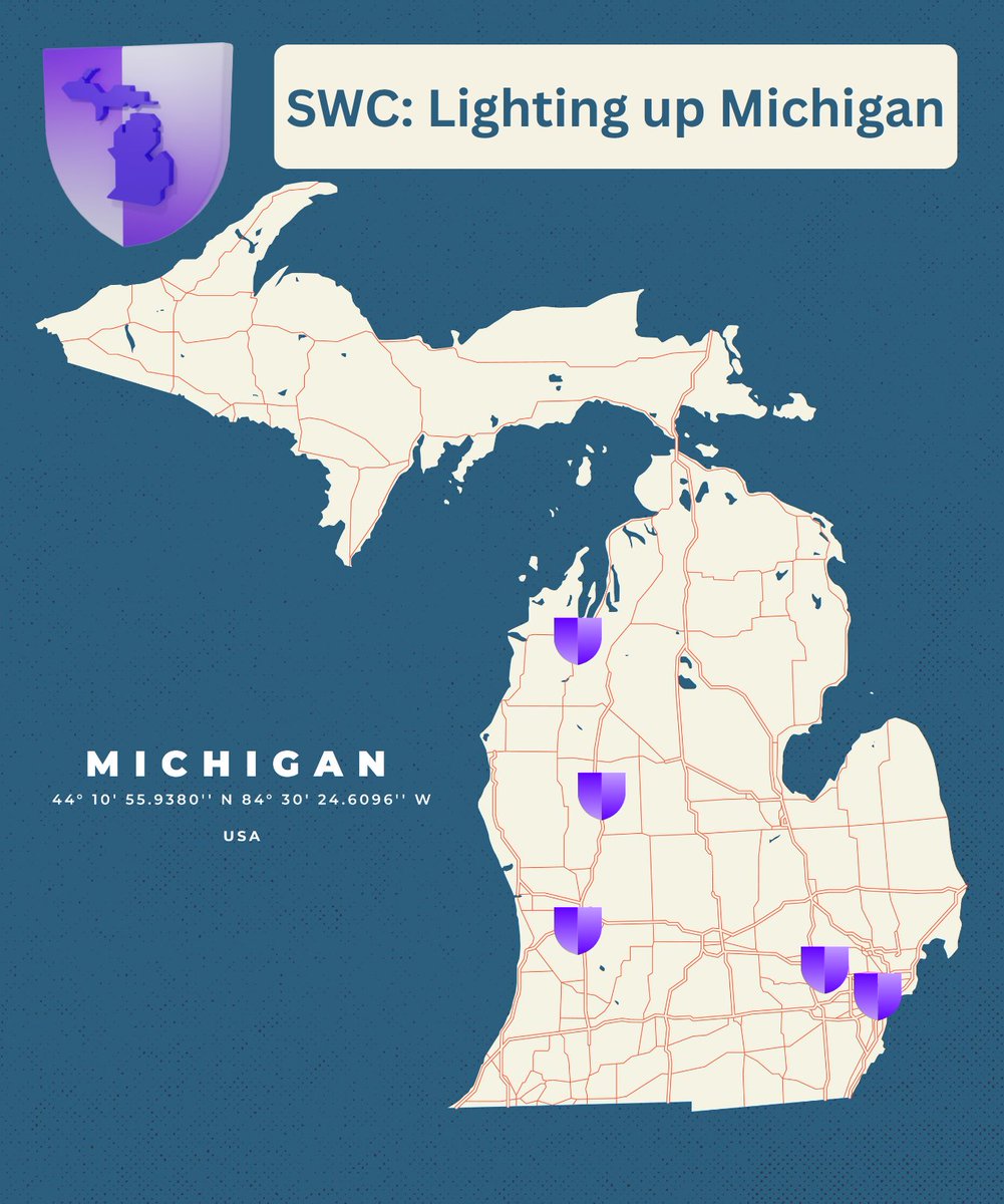ElizabethHa's tweet image. Over the next month, we’ve got 5 @standwithcrypto events lighting up Michigan — from Detroit to Grand Rapids!
As Mich President, I’m proud to see our community grow to 54,000 advocates fighting for innovation & financial freedom. Grassroots activism at its best!
🧵(1/6)
Events 👇