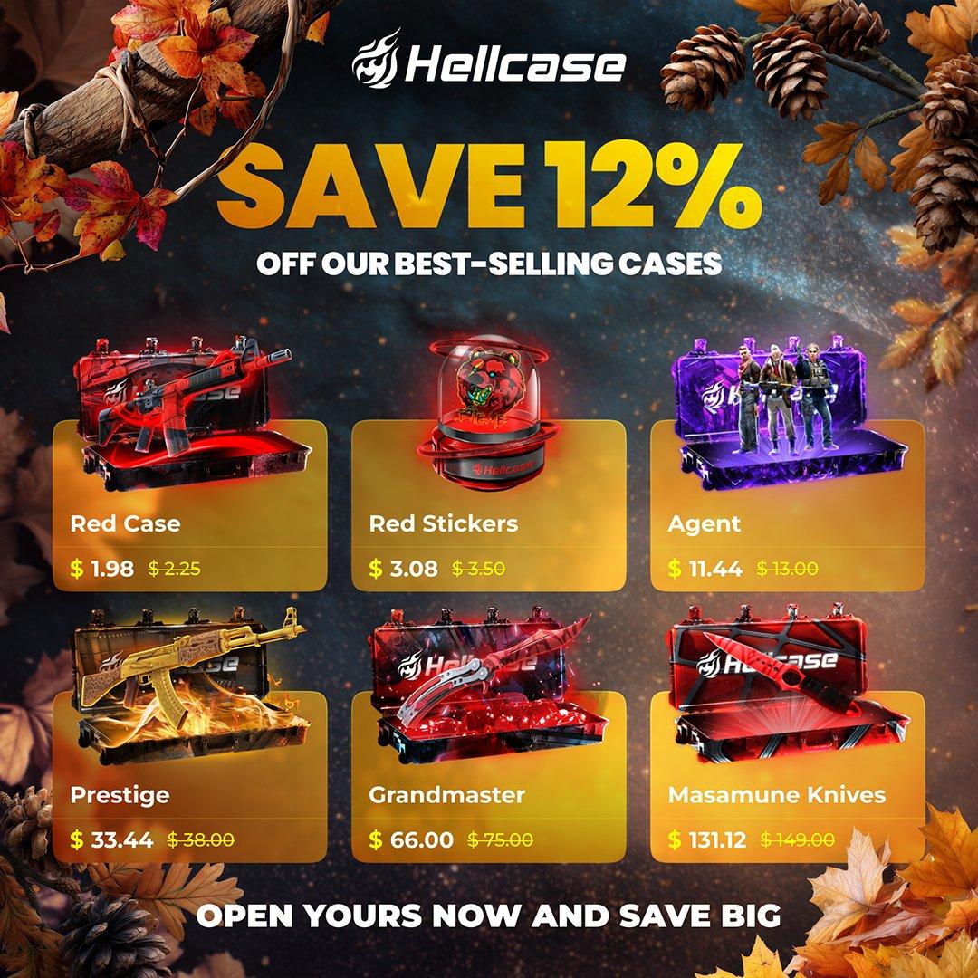 NEW Save 12% Off Promo Code 🍂

——🎁——
Get FREE case, $0.70 + 10% deposit BONUS 🔥
Use Hellcase code: videopower 💰

👉hellca.se/videopower👈 (CLAIM FREE CASE &amp; BONUS) 🛍️

#cs2 #counterstrike #hellcase #hellcasepromocode #promocode