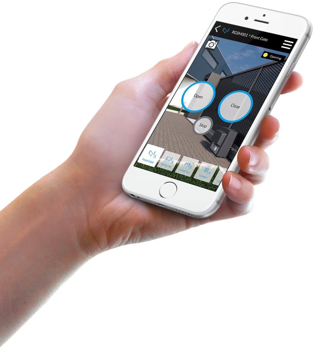 This weeks sliding gate installation. This existing gate was badly fire damaged and required complete new automation and safety. Brought up to date with Came Connect, smartphone APP control in the palm of your hand.  protecsmartsecurity.co.uk