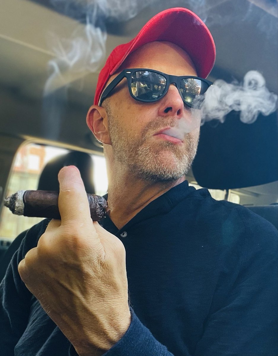 Where’s my cigar buds and when are you gonna join me? 😉😎💨💨