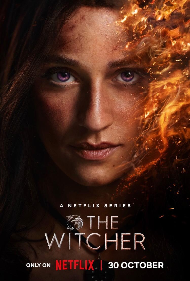 The Witcher S4 karakterposters op Netflix België 