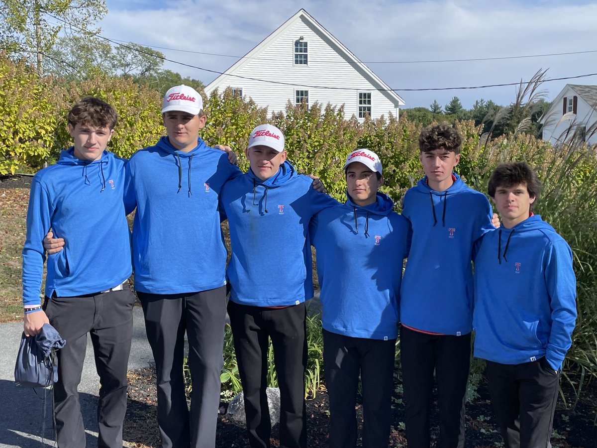 Coach10_'s tweet photo. Unbelievable day today! Your @TMHS_Golf team is the Division III North Sectional Runner Up! With a team score of +45, and on a tie breaker no less, on the 5th score! Congratulations to the boys today as they move on to the Division III State Championships on Monday! #WayToGoBoys https://t.co/4mrsJVcIpL