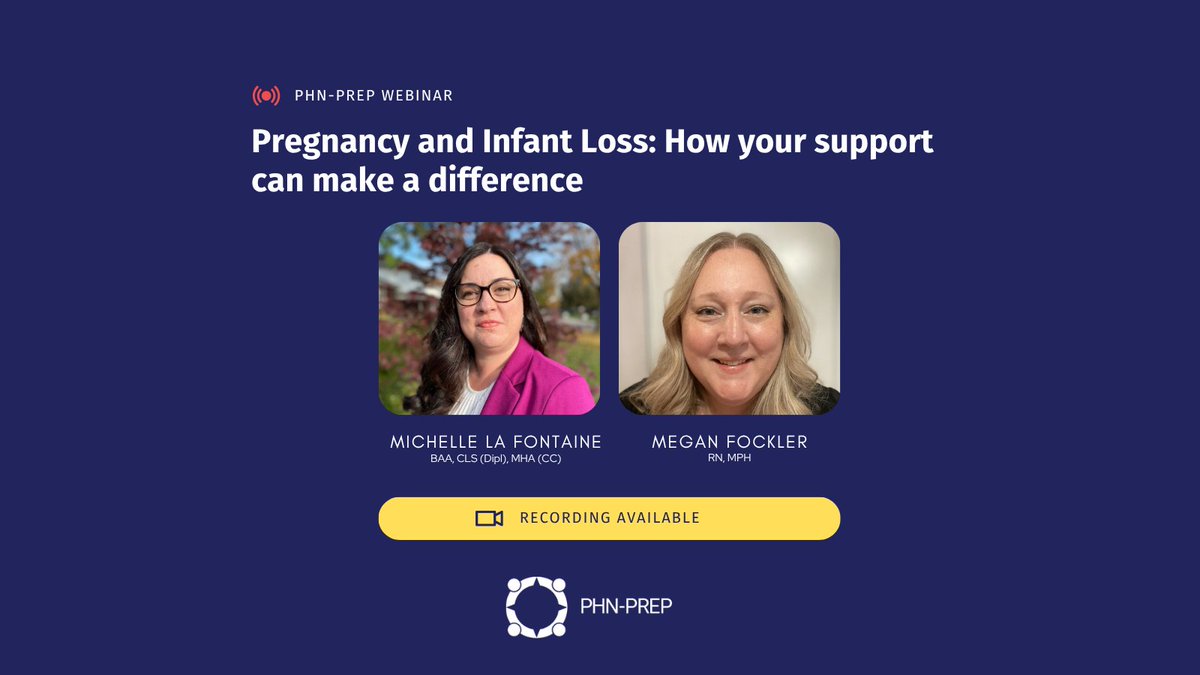 PrepPhn's tweet photo. In recognition of Pregnancy &amp; Infant Loss Remembrance Day, we’re highlighting a past PHN-PREP webinar from members of PAIL Network on the impacts of loss, compassionate communication, boundaries, and supporting families in future pregnancies. Watch here: https://t.co/phyeX0i8zC https://t.co/ipyHN5JS8s