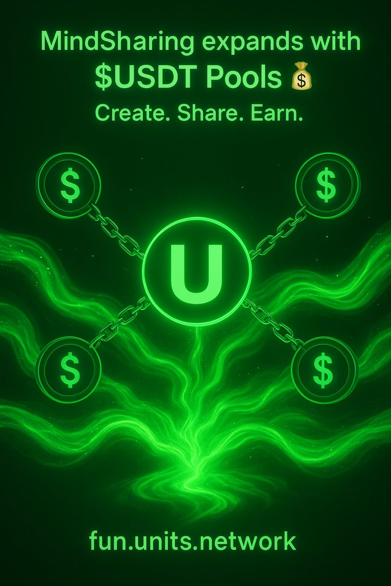 OnurSuBrk's tweet image. Hii Fam GN 🌃
💡A New Era of Collaboration on MindSharing
@mindsharing_pad just launched $USDT pools making it easier than ever to create, join, and promote ideas.
>Projects can now grow their visibility and reward real supporters directly in USDT.
>Users can share insights,…
