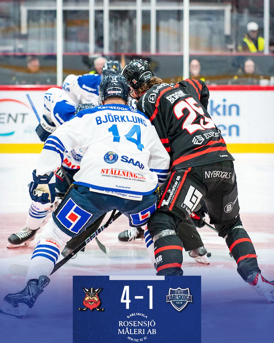 Förlust.

Läs mer på hemsidan🔗

bikkarlskoga.se/article/uo3at4…

#BIKKarlskoga #StoltaBIKARE