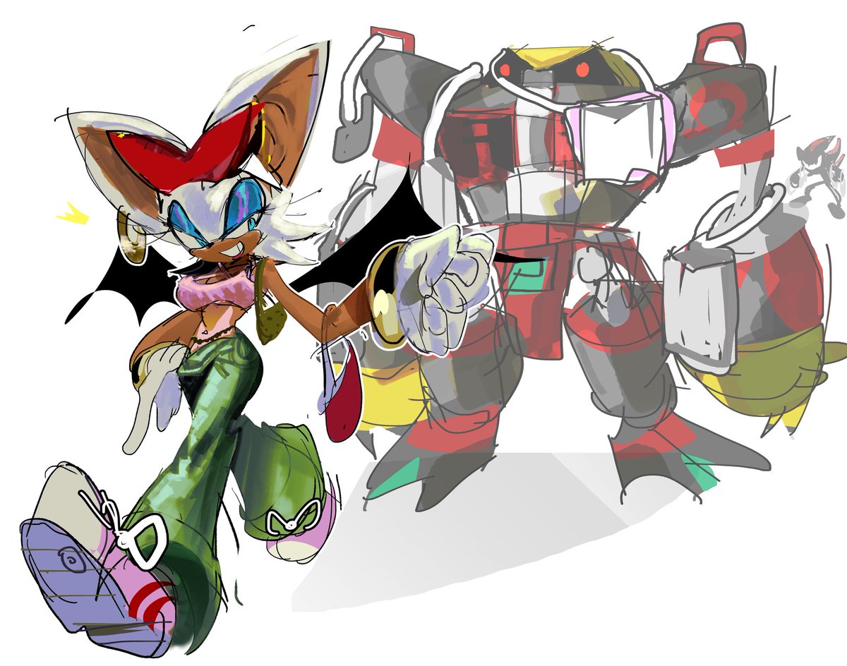 fun little rouge shopping doodle