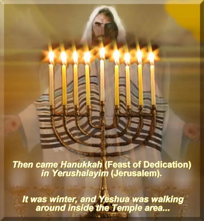 JuanasFabricias's tweet image. Jesus wasn't pro-White, he was anti-White
Jesus celebrated Hanukkah, a Jewish holiday commemorating the Killing of Greeks and Destruction of Hellenistic Religion in Jerusalem.
John 10:22-23: