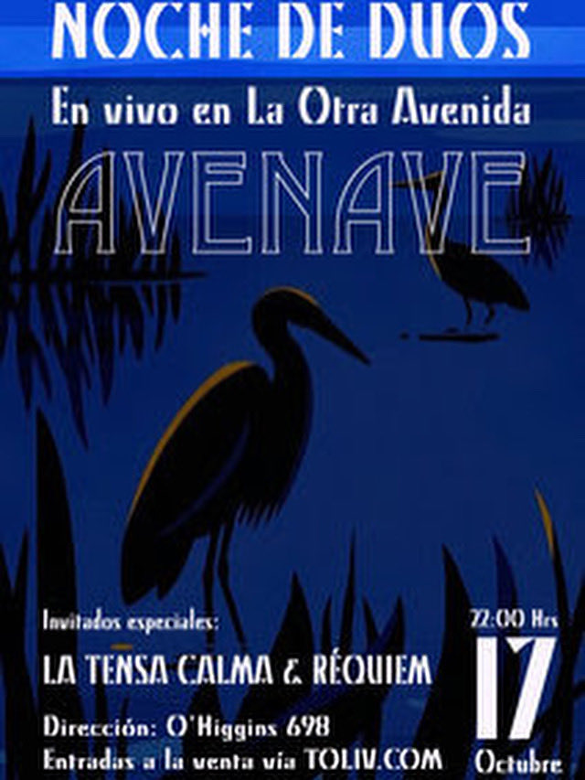 Actualidad Cassavetes:

<a href="/halimmusicrecs/">Halim Music</a> anuncia para este viernes 17, 22hrs,show de AVENAVE en La Otra Avenida (O'Higgins 698,Punta Arenas). Entradas a la venta en
TOLIV.COM

Imperdible!

Más info en Instagram:
@cassavetes_repsonica