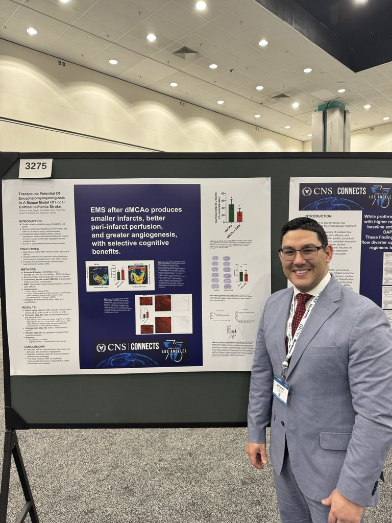 DrDiazephalon's tweet photo. Had a great time at CNS! @UConnNeurosurg #CNS2025 https://t.co/Ft20g2JR7f