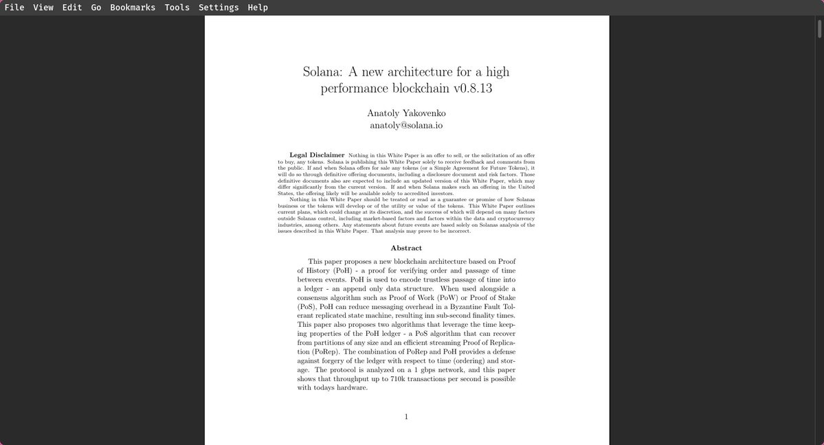 Read the Solana Whitepaper today
It covers 4 main concepts 
1) Proof of History 
2) Proof of Stake Consensus
3) Proof of Replication
4) System Architecture of Solana

It's a good read, only 32 pages 
give it a go if you are a Solana developer