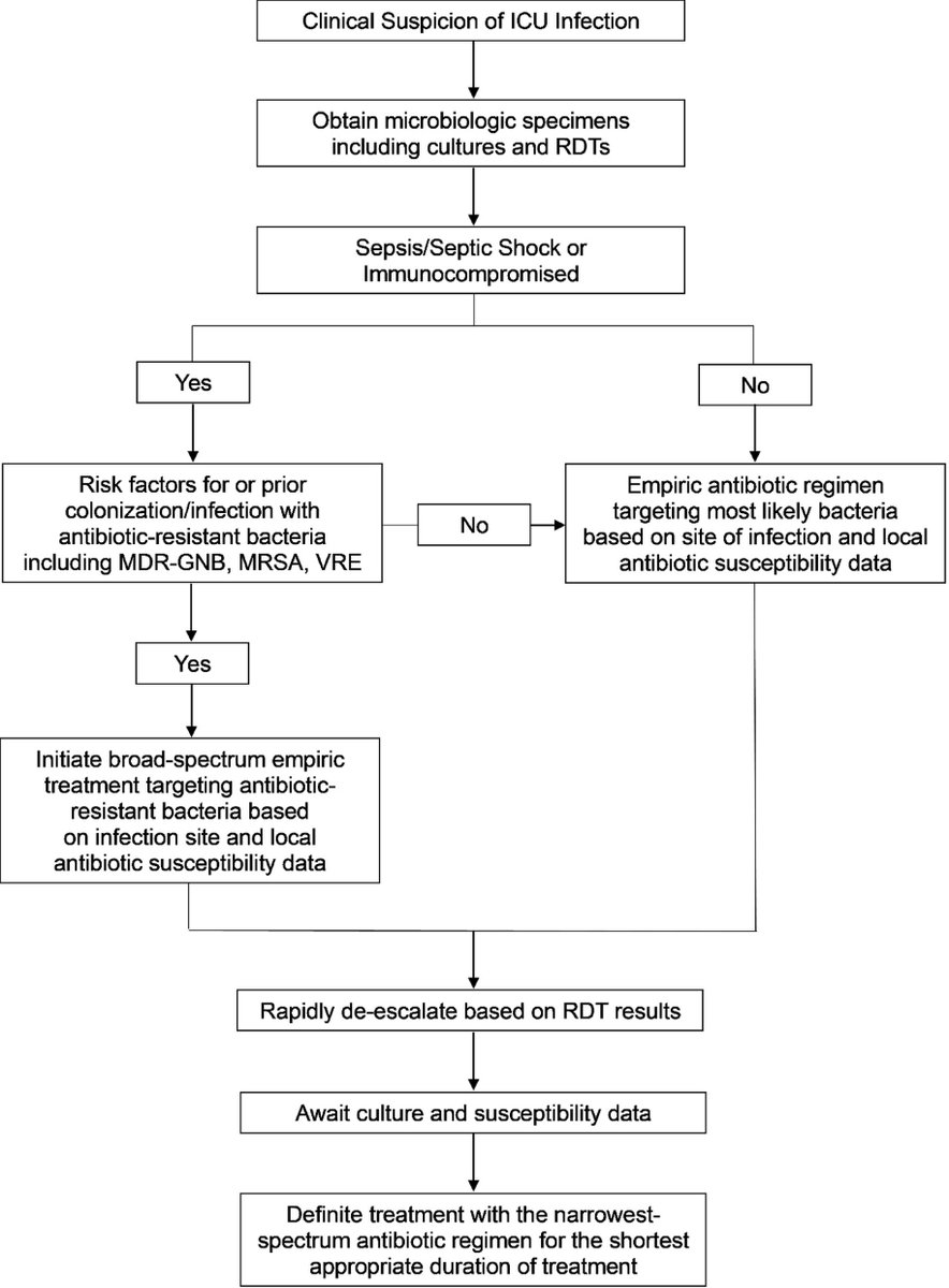 CritCareReviews's tweet image. Optimal antibiotic use in the ICU

➡️ Early antibiotics save lives, but overuse drives resistance
➡️ Rapid diagnostics, PK/PD dosing &amp;amp; early de-escalation are key to ICU stewardship
➡️ Smarter use today protects antibiotics for tomorrow

CCR Journal Watch
 criticalcarereviews.com/latest-evidenc…
