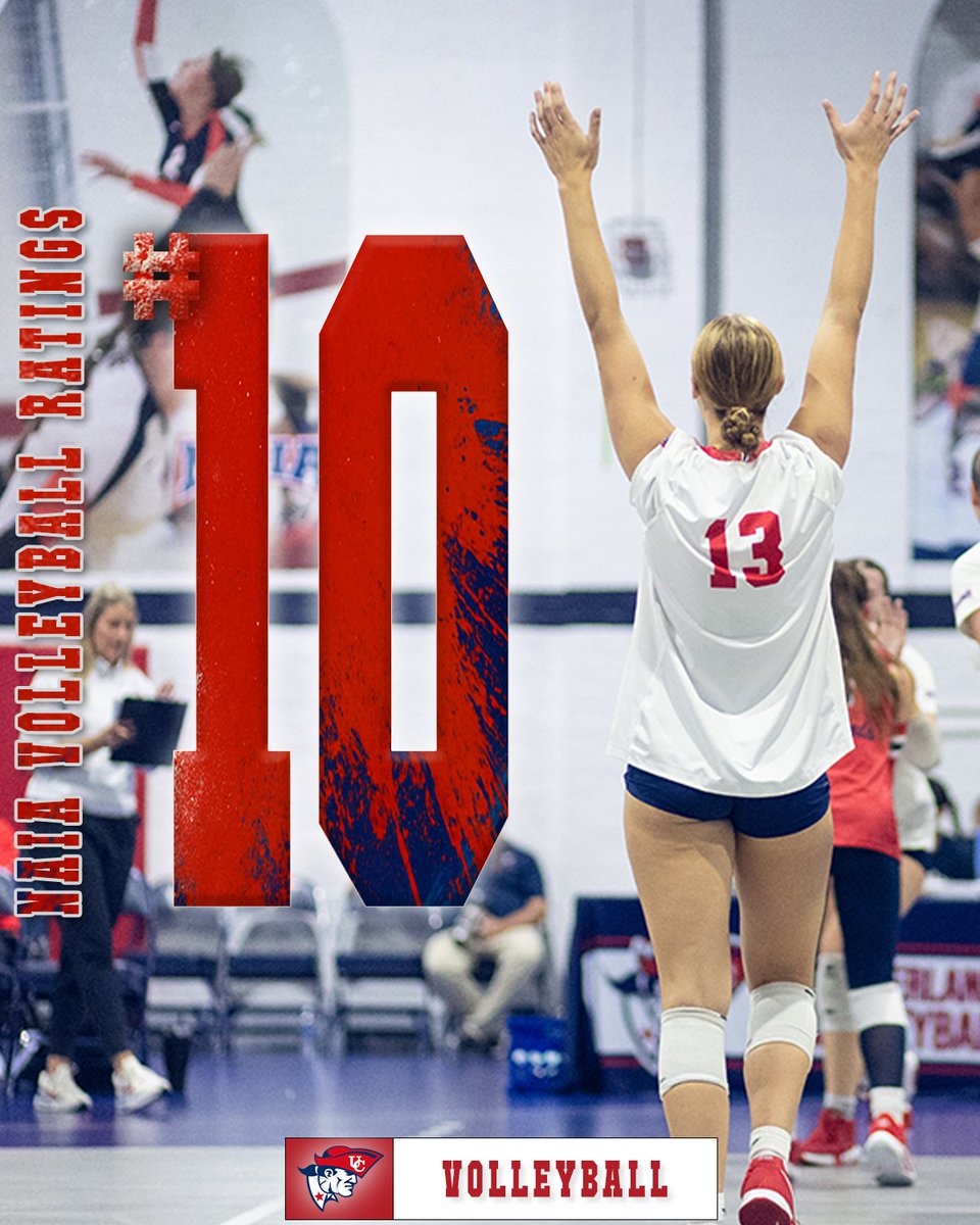 Same spot. Same drive. 

The Patriots hold their No. 10 ranking in the latest NAIA Volleyball Ratings!

📰: shorturl.at/vslBn

#OneBigTeam | #LTL