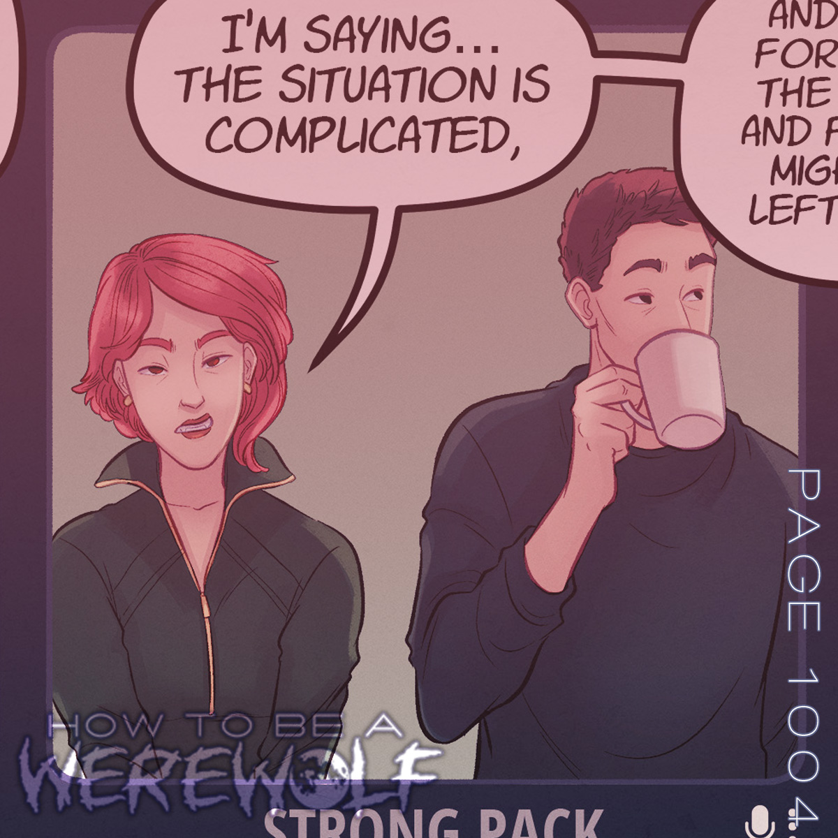 New page! howtobeawerewolf.com We're making some last minute changes to complicate everyone's lives :D