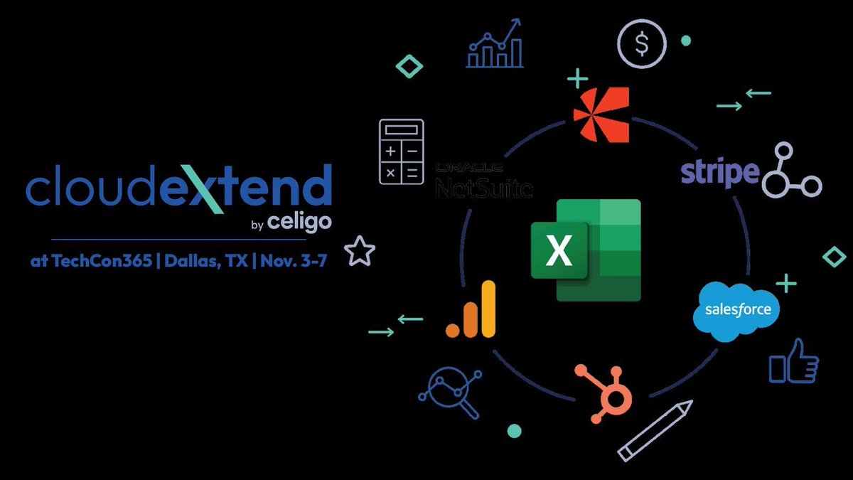 TechCon365's tweet image. Unlock the full power of your data with @cloudextendIO. Their no-code integration app connects Excel with NetSuite, Salesforce, HubSpot, and more so you can streamline workflows, improve data accuracy, and boost collaboration.
cloudextend.io/products/exten…