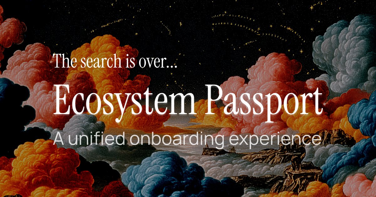 Bastian Koh (@bastiankoh) on Twitter photo <a href="/StellarPassport/">Stellar Ecosystem Passport</a> is live  
check the new website  
join the waitlist 👇 <a href="/StellarPassport/">Stellar Ecosystem Passport</a> is live  
check the new website  
join the waitlist 👇