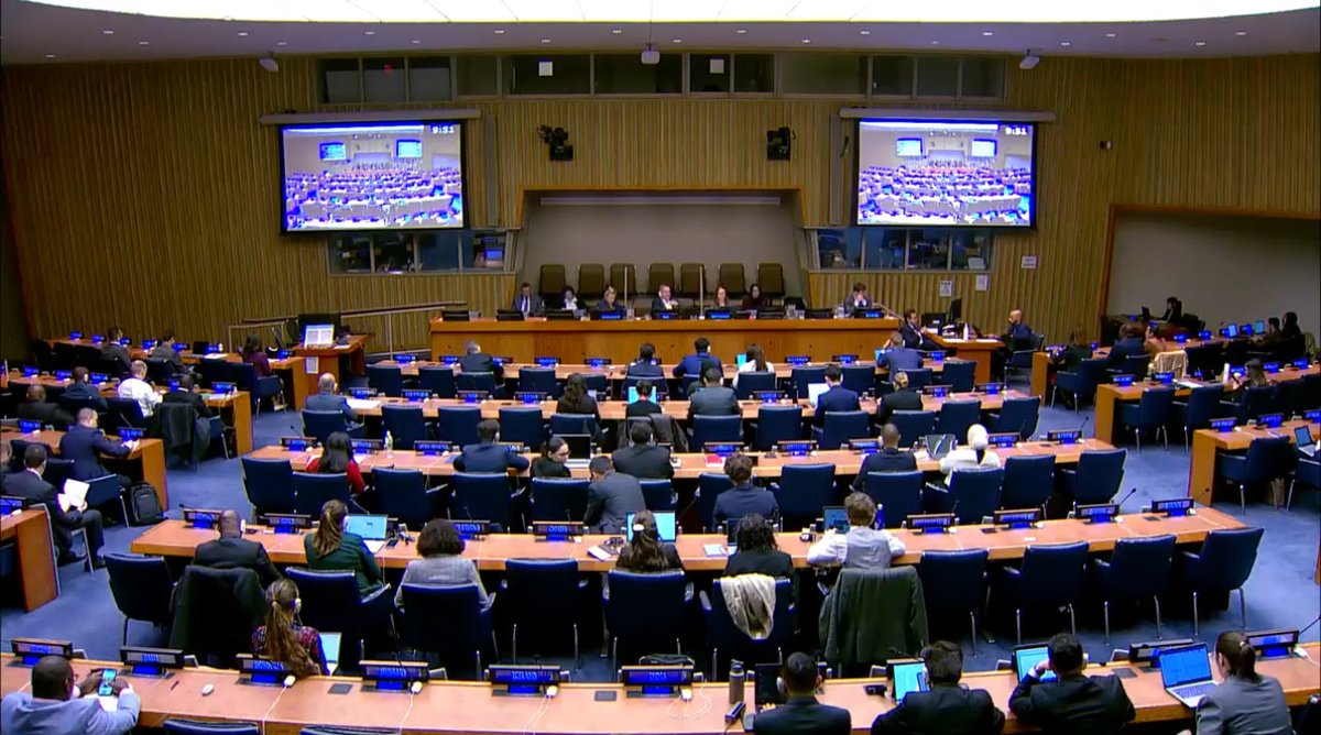 Guinea Ecuatorial reitera su compromiso con la Descolonización y respalda la Propuesta de Autonomía de Marruecos para el Sáhara Occidental. La declaración fue leída por el Tercer Secretario en la Misión Permanente de Guinea Ecuatorial, Juan de Dios Edjo Memba. 
Cuarta Comisión.