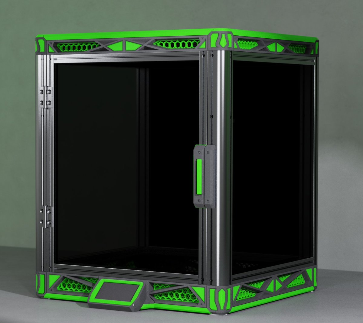 If you are going to do something, do it right...

Thanks to <a href="/hartk1213/">hartk</a>'s CAD efforts I'll be building his version of the Doom Trident, which to simplify things uses extrusions from an extra <a href="/LDOmotors/">ldomotors</a> frame.

Code name Rainbow Doom, my version will support multi color printing
