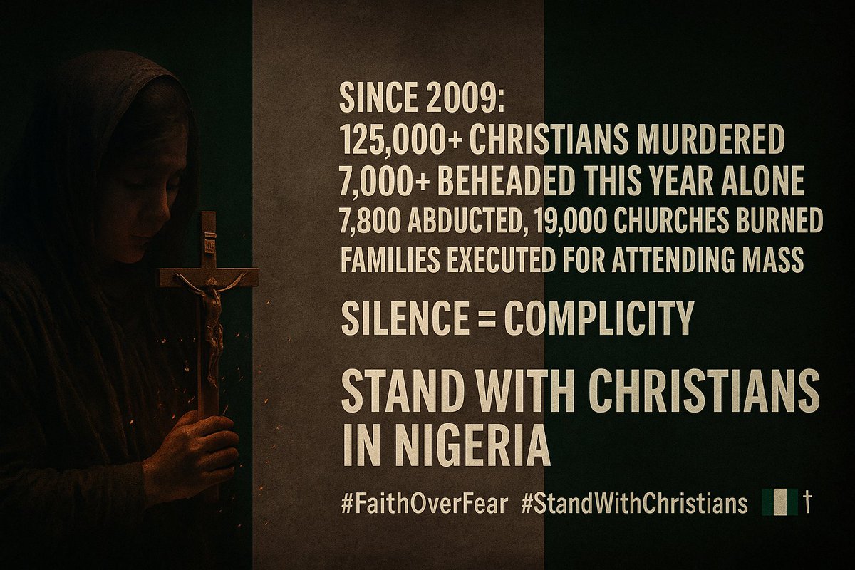<a href="/billmaher/">Bill Maher</a> Thank you for shining a light on Nigeria. The SMOTJ.org has been demanding action from the <a href="/WhiteHouse/">The White House</a> and the <a href="/UN/">United Nations</a> for a very longtime.

Silence = Complicity.

How much longer will the world ignore genocide?✝️🇳🇬

#Nigeria #StandWithChristians #SMOTJ #FaithOverFear